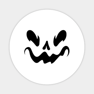 Evil Ghost Halloween Magnet